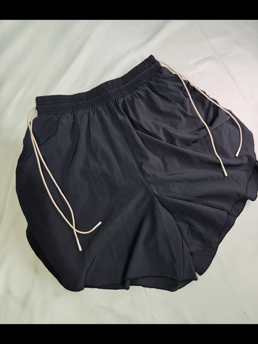 Free People Movement Side Tie Ruching Shorts